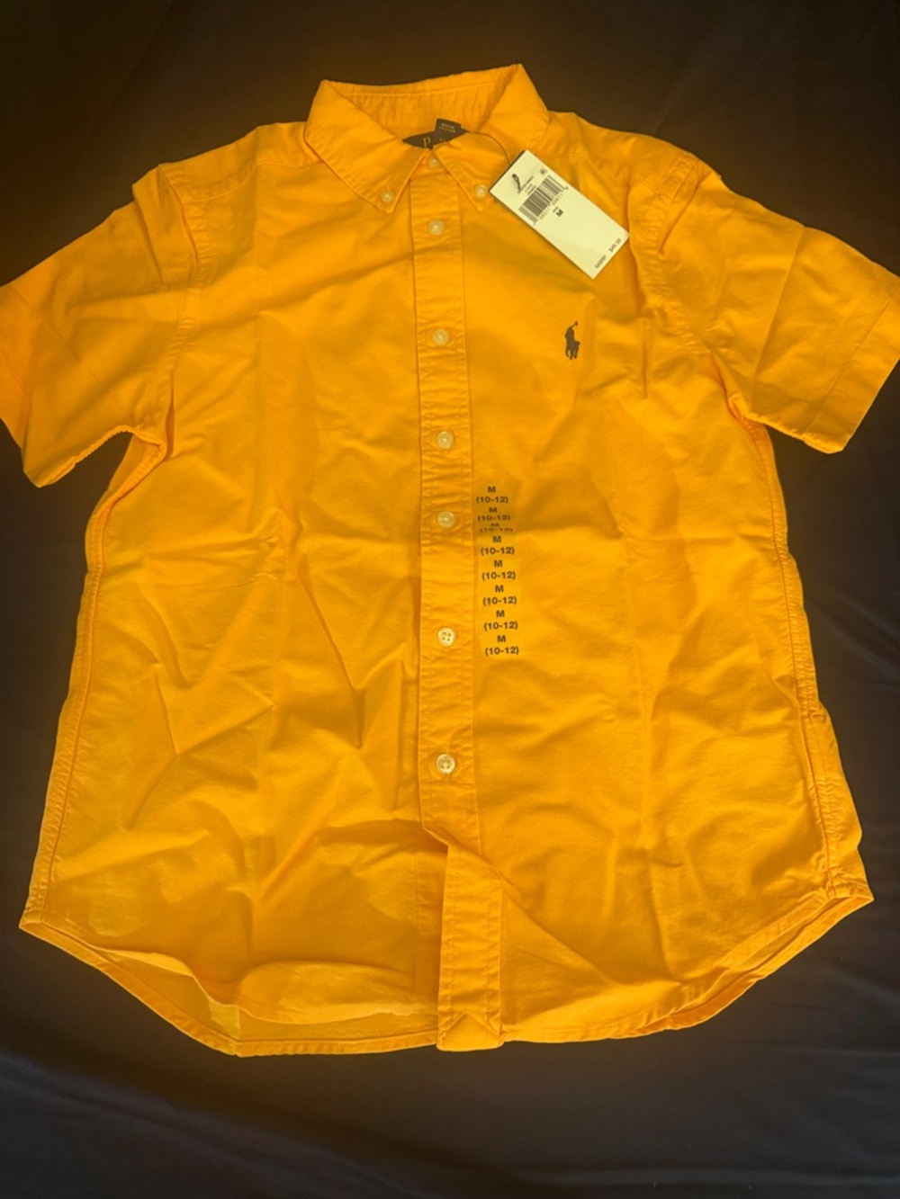 Polo by Ralph Lauren Short-Sleeve Button-Down Shirt - Bright Yellow